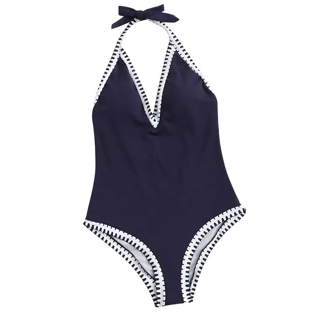 Nuevo traje de baño de color sólido para mujer Trajes de baño de moda OAVQHLG3B Store lin121212