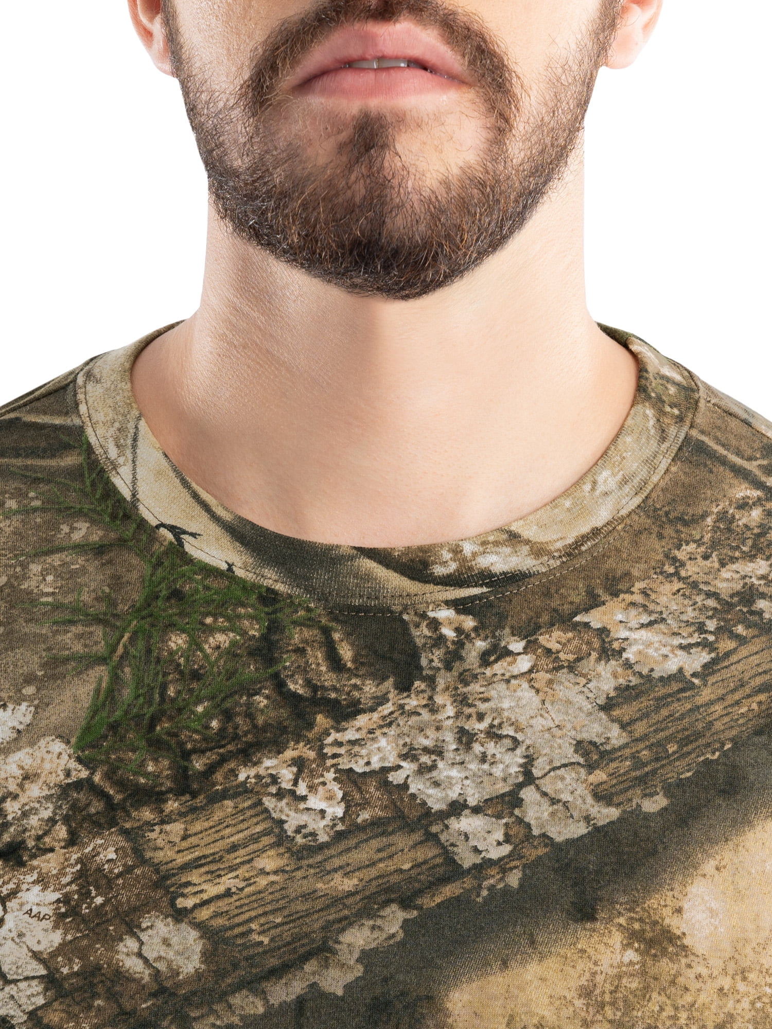 Realtree Men's Long Sleeve Scent Control Hunting Camouflage T-Shirt, size S-3XL
