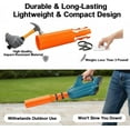 thumbnail image 3 of Leaf Blower Air Booster, High-Velocity Air Booster for Gas/Electric for 2–4 Inch Blower Tubes, Leaf Blower Nozzle Attachment, Boosts Wind Speed, Yard Snow Lawn Driveway Cleanup, 3 of 9