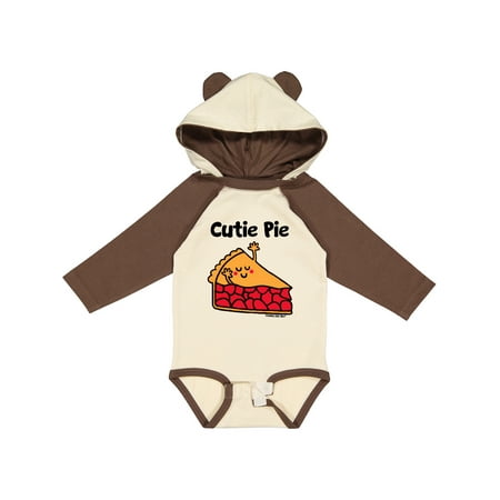 

Inktastic Cutie Pie Gift Baby Boy or Baby Girl Long Sleeve Bodysuit