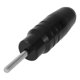 thumbnail image 1 of Protector de guardabarros de rueda de aleación de aluminio de 11mm, slider de marco de motocicleta, protector de choque, 47mm, 135mm, tornillo negro, 1 juego, 1 of 7