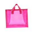thumbnail image 1 of Runquan Sac Fourre-Tout Transparent en PVC Grande Capacité avec Poignée pour Concerts Gym Voyage Rose, 1 of 5