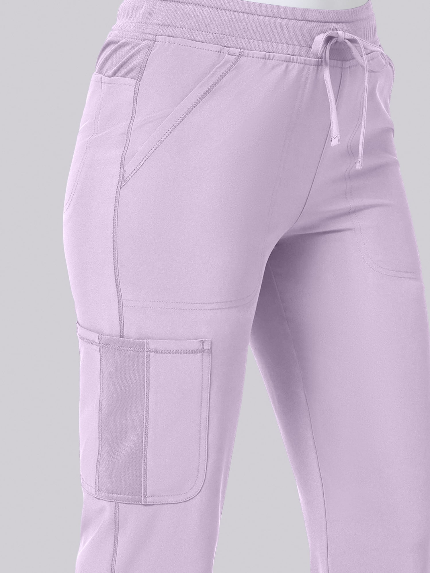 Scrubstar Performance Women’s Antimicrobial Drawstring Cargo Straight Leg Scrub Pant, Sizes XS–3XL