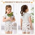 thumbnail image 3 of joogoo Cute Horse Pinecones Girls Lined Shorts Bike Dance Bottoms 4T, 3 of 7
