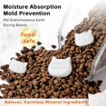 thumbnail image 4 of YISITIAN Absorbeurs d'Humidité pour Nourriture pour Animaux : Blocs de Séchage en Terre de Diatomée Sûrs pour les Aliments, Absorbeur d'Humidité Lavable et Réutilisable pour Chat Chien Petit Animal CJ919-107549, 4 of 7