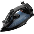 thumbnail image 1 of Plancha profesional Sunbeam 4275-200 GreenSense SteamMaster de tamaño completo con cable retráctil y ClearView, color negro, 1 of 5