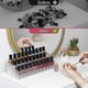 thumbnail image 4 of Esmalte de uñas acrílico transparente Organizer DTXIAQIAO de 4 niveles, 64 botellas, 4 of 6