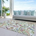 thumbnail image 6 of Addison Rugs Chantille Indoor/Outdoor Transitional Paisley Ivory Washable Rectangle Rug, 3' x 5', 6 of 6