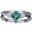 Green, variant on 2Pcs Finger Jewelry Dual Type Non-allergic Durable Fashion Cycle Ring for Gift