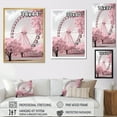 thumbnail image 4 of Designart "Magical Spin Pink Ferris Wheel Fantasy I" Cityscapes Canvas Print, 4 of 5