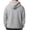 thumbnail image 5 of Mens Casual Hooded Collar Drawstring Hoodies Pullover Sweatshirts Casual Long Sleeve Shirts Light Gray S, 5 of 5