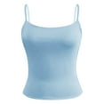 thumbnail image 4 of SHITINN Tops for Women 3x Muscle Shirts Women's Basic Tank Tops Sleeveless Casual Camisole Pure Color Strappy Layering Piece for Everyday Wear Vacation Outfit, 4 of 6