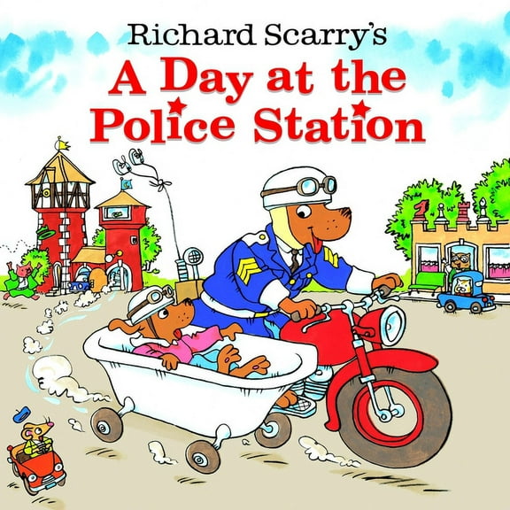 Look-Look A Day at the Police Station, (Paperback)