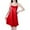 Red, variant on HomeGardon Nightgowns for Women,Summer Dresses Fashion Women V-Neck Casual Solid Sleeveless Sleepshirts Dress