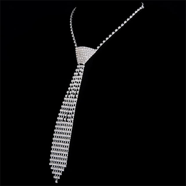 Collier Ras du Cou avec Nœud en Strass pour Femmes - Accessoire de Bijou Élégant et Unique
