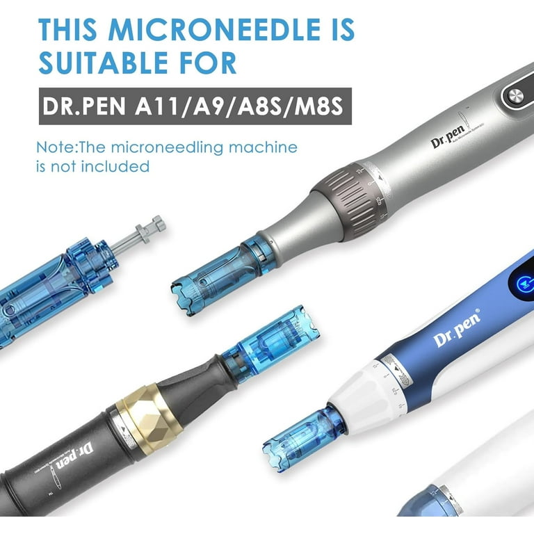 Dr.-Pen M8S A8S A9 A11 Replacement Cartridges - 12 Pins (10 Dr.-Pen M8S A8S A9 A11 Replacement Cartridges - 12 Pins (10