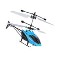 thumbnail image 2 of Mini Helicóptero RC Nikou de 2 Canales de Plástico Azul con Carga USB, 2 of 15