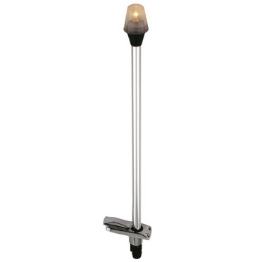 Attwood 910V3PB7 LightArmor Black Rectangle Series 3-Pin Plug-In Base ...