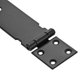 thumbnail image 5 of Uxcell 5 Inch Padlock Latch, Pestillo de acero inoxidable para puerta de granero, pestillo de seguridad, negro y plateado, 5 of 6