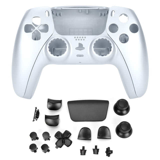 Botón de repuesto para mando de PS5, carcasa de repuesto, accesorios DIY, gris lima