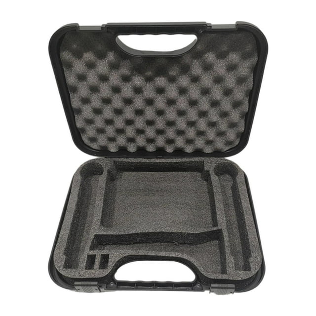 Estuche rígido para micrófono con forro de esponja, resistente a golpes, portátil, para guardar 365 cm x 295 cm