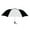 Black & White, variant on Natico Originals 60-42-BK-WH 42 in. Folding Umbrella, Black & White