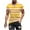 Yellow1, variant on yillto Men Big and Tall Striped Shirts Short Sleeve Crew Neck Loose Summer Lightweight Causal Tee