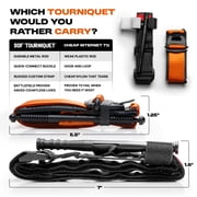 SOF Tourniquet (Generation 5) - Black, Emergency Bleeding Control for First Aid & Trauma Care