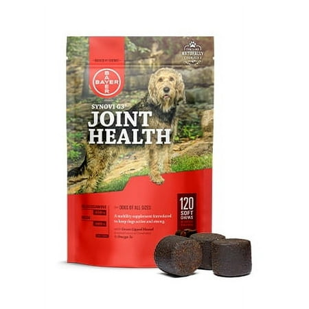 UPC: 0724089504548 | Synovi G3 Joint Health Glucosamine Supplement for Dogs  120 Soft Chews