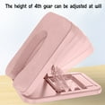 thumbnail image 5 of Tuphregyow Memory Foam Foldable Travel and Home Office Nap/Sleeping Pad with Desktop Face Cushion for Avoiding Discomfort Sleeping Pad Pink, 5 of 8