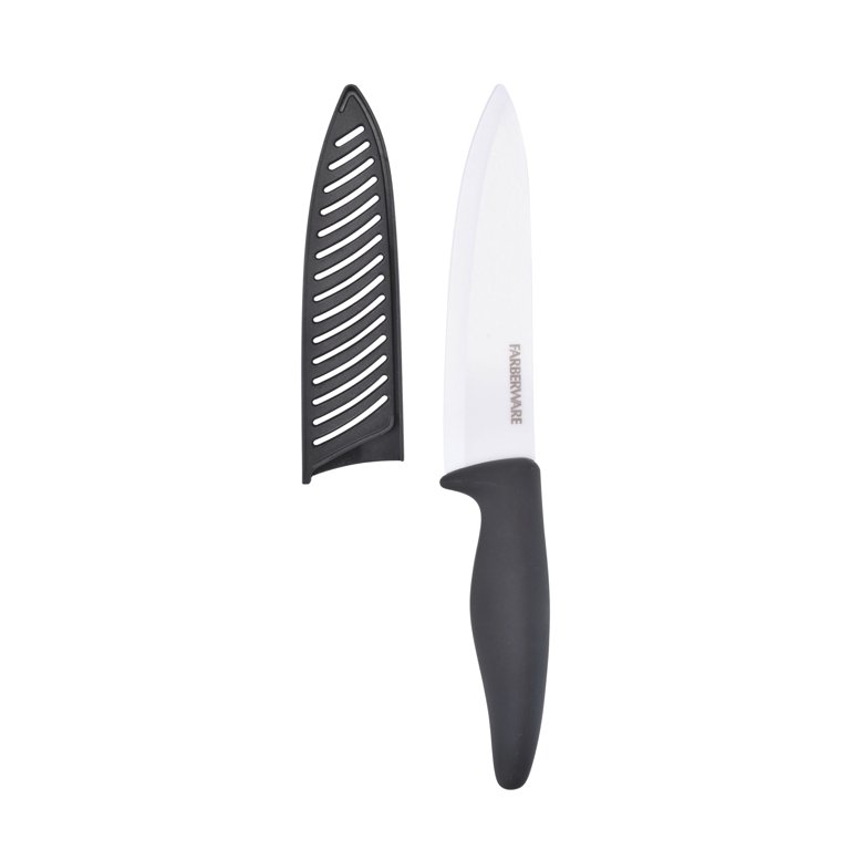 Farberware 6 inch Ceramic Chef Knife- Assorted Colors