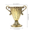 thumbnail image 2 of KONTONTY 1Set Roman Flowerpot Iron Urn Flower Planter European Retro Style For Anniversary And Wedding Decorations, 2 of 8
