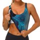 thumbnail image 3 of Balery Modern Style Blue Parrot Sujetadores deportivos con espalda cruzada para mujer, acolchados, sin costuras, de alto impacto, ideales para yoga, gimnasio, entrenamiento y fitness.-X-Large, 3 of 8