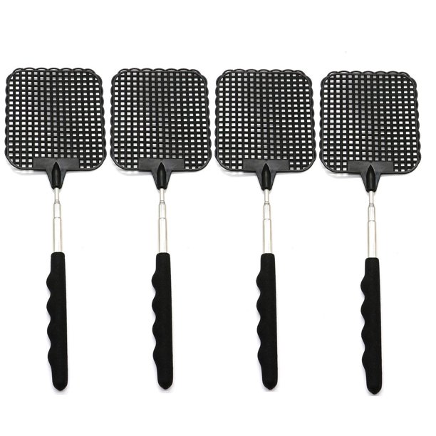 Sunisery Extendable Fly Swatter Durable Telescopic Fly Killer with