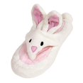 thumbnail image 2 of animalSLIPPERS.COM Bunny Spa Sandals - Plush Flip Flop Rabbit Slippers, 2 of 4
