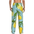 thumbnail image 3 of Xecao Lemon Men's Straight Lounge Pajama Pants: The Ultimate in Comfortable Sleepwear, 3 of 9