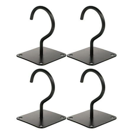 

NUOLUX Ceiling Hooks Bracket Hanger Wall Metal Hangers Lanterns J Hook Feeder Bird Macrame Anchorpot Flower Hooks Heavy Duty