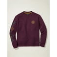thumbnail image 6 of Bonobos Fielder Men's and Big Men's Fleece Graphic Crewneck Sweatshirt, Up to Size 3XL, 6 of 7