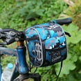 thumbnail image 4 of Foldable Cycling Bag, 19x14x9cm, Waterproof Polyester, for Bike Scooter Commuting, Large Capacity Storage, Lightweight & Portable, for Phone Tools Drinks, 4 of 7