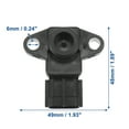 thumbnail image 5 of Unique Bargains 1 Pcs Car Throttle Position Sensor Replacement Fit for Yamaha Outboard 150HP Black, 5 of 6