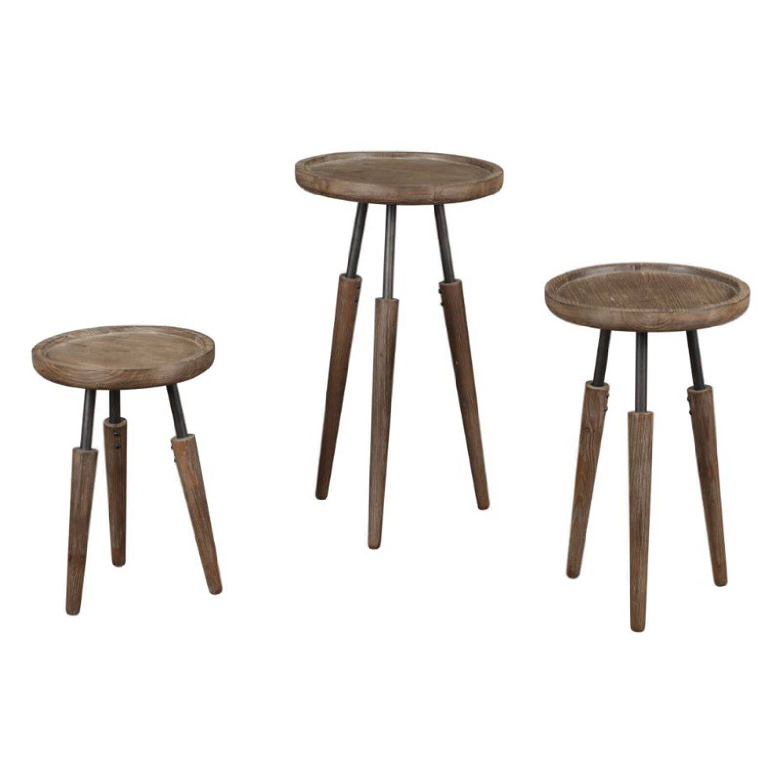 Burnham Home Designs Lily End Table - Set of 3 - Walmart.com