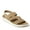 Khaki, variant on Women's Emilia Elastic Gore Strappy Sandal