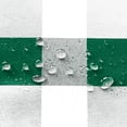 thumbnail image 3 of Mantel redondo Hiasan, 114 cm, impermeable, a cuadros, color verde, 3 of 7