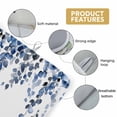 thumbnail image 6 of Dish Drying Mat for Kitchen Countertop, Watercolor Blue Leaves Absorbent Dish Mat Reversible Quick Dry Non Slip Draining Mat Kitchen Drying Pad for Dishes, Utensils 18x24 Inch Eucalyptus Leaf, 6 of 9