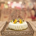 thumbnail image 5 of Bandeja Eid Mubarak, Plato de decoración de mesa Eid Mubarak de madera, Bandeja de pastelería de postre de decoración Ramazan para galletas de pastel de dulces de fiesta islámica, 5 of 5