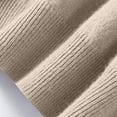 thumbnail image 5 of Mercatoo Boys Girls V-Neck Solid Color Knitwear Spring Fall Long Sleeve Round Neck Pullover Top Lightweight Knit Sweater, 5 of 5