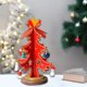 thumbnail image 4 of Adornos navideños Fiudx Mini árbol pequeño DIY Decoración de Hogar, 4 of 6