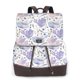 thumbnail image 1 of Easygdp Lavender Flowers Mochila de Cuero para Mujeres, Bolso de Hombro, Bolsos de Mano de Moda para Trabajo y Viajes, 1 of 4