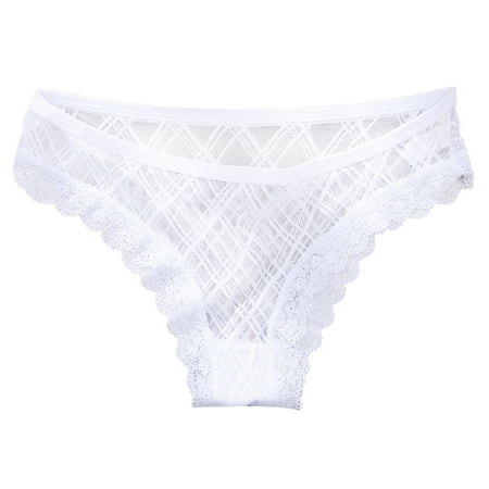 

Yuelianxi Underpants Patchwork Color Underwear Panties Bikini Solid Womens Briefs Knickers Christmas Gift 1 Piece