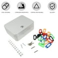 thumbnail image 4 of KONTONTY Compact White Key Lock Box Wall Mount for Efficient Key Storage in Car Dealerships and Repair Shops, 4 of 8